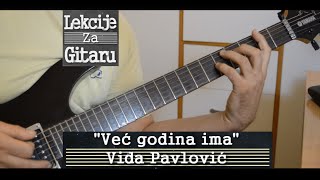Video thumbnail of "Ve  ć go  dina ima   - cover lesson - TAB u opisu"