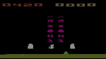 ATARI 2600 Halloween Invaders Space Invaders Hack 2007 sefoil HOMEBREW