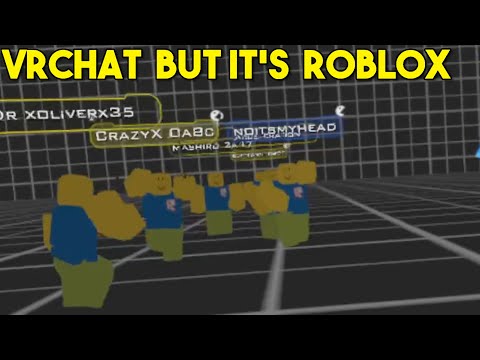 Vrchat But It S Roblox Youtube - vr chat roblox edition coming soon roblox