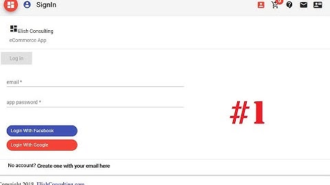 Create Online Store #1 Angular 6 Material Installation