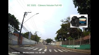 Teste na Rua | Câmera Veicular | Intelbras DC 3101 | EDITADO