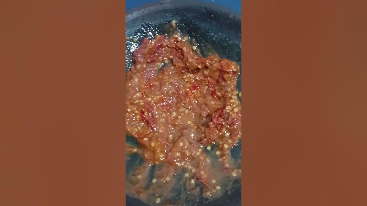 rawon,sambal terasi