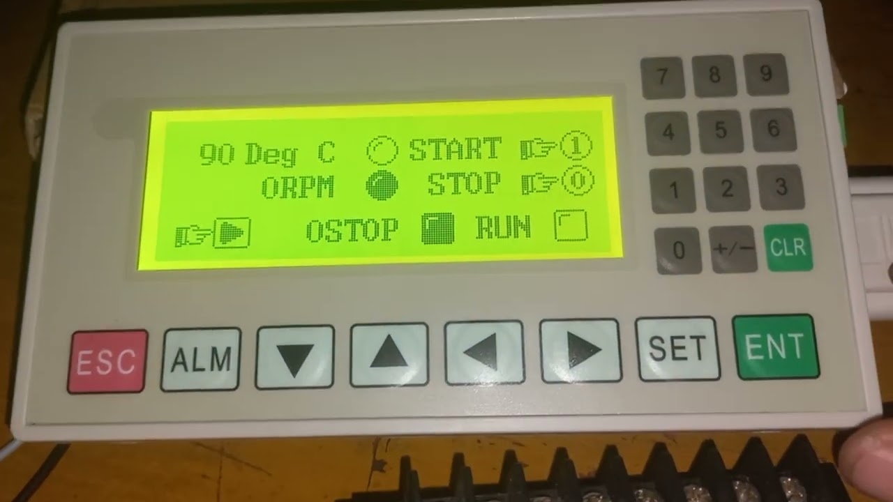 Test HMI OP320 by Outseal PLC