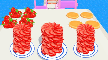Pancake Run 🍊🍊 All Levels Gameplay iOS, Android Levels 38