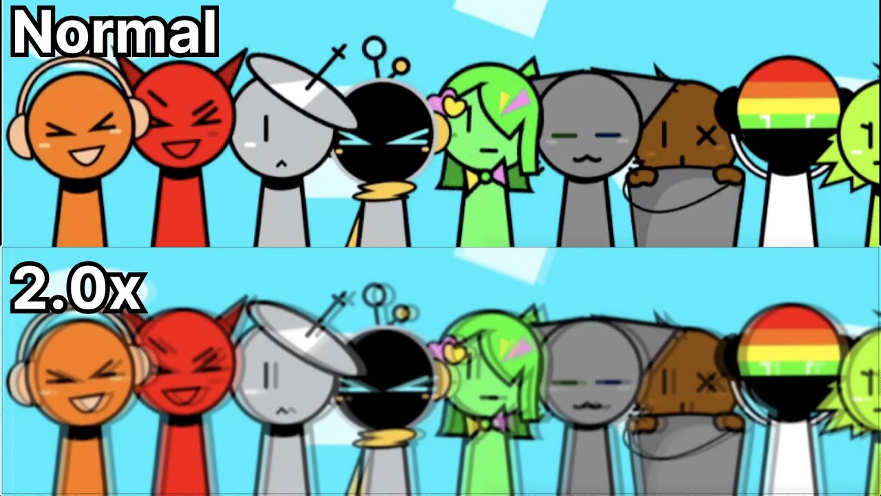 All Speed Incredibox Sprinkle all character (NEW MOD) - YouTube