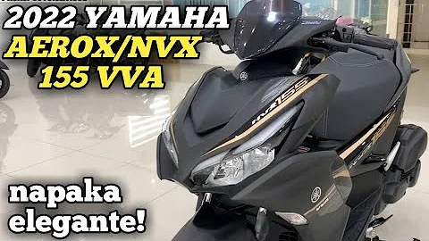 2022 Yamaha AEROX/NVX 155 VVA Walk-around