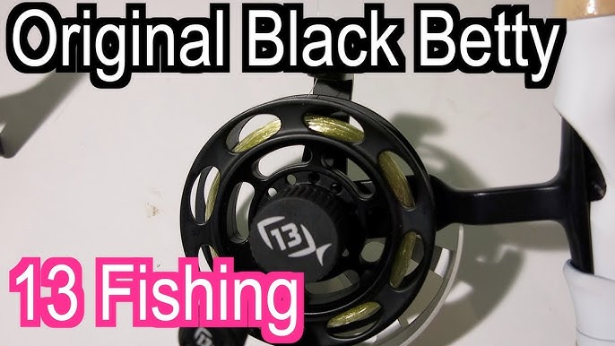13 Fishing Black Betty 6061 Ice Reel