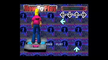 DDR USA how to play ps1