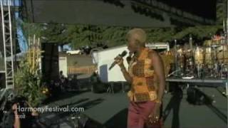 Angelique Kidjo @ Harmony Festival - Gimme Shelter