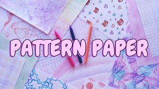 HOW TO MAKE PATTERN PAPER AT HOME 🖍 PAINTING WITH CRAYONS (1)