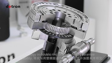 detron NC Rotary Table - 4th axis_GXA-H Series