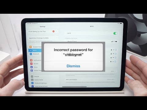 How to Fix Wi-Fi “Incorrect Password” Error Message on iPad