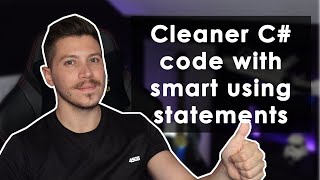 Cleaner C# code with 'smart' using statements