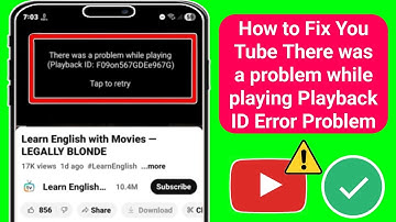 How to Fix You Tube There was a problem while playing Playback ID Error Problem