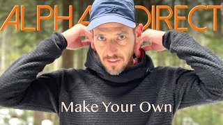 Make your own ultralight Alpha Direct hoodie