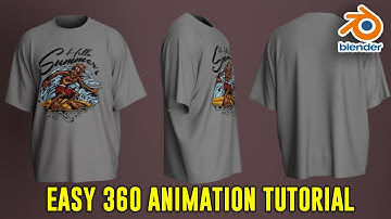 2 Easy Ways to Animate Your 3D Model in 360° — Blender Tutorial (Beginner-Friendly)