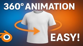2 Easy Ways to Animate Your 3D Model in 360° — Blender Tutorial (Beginner-Friendly) Profile
