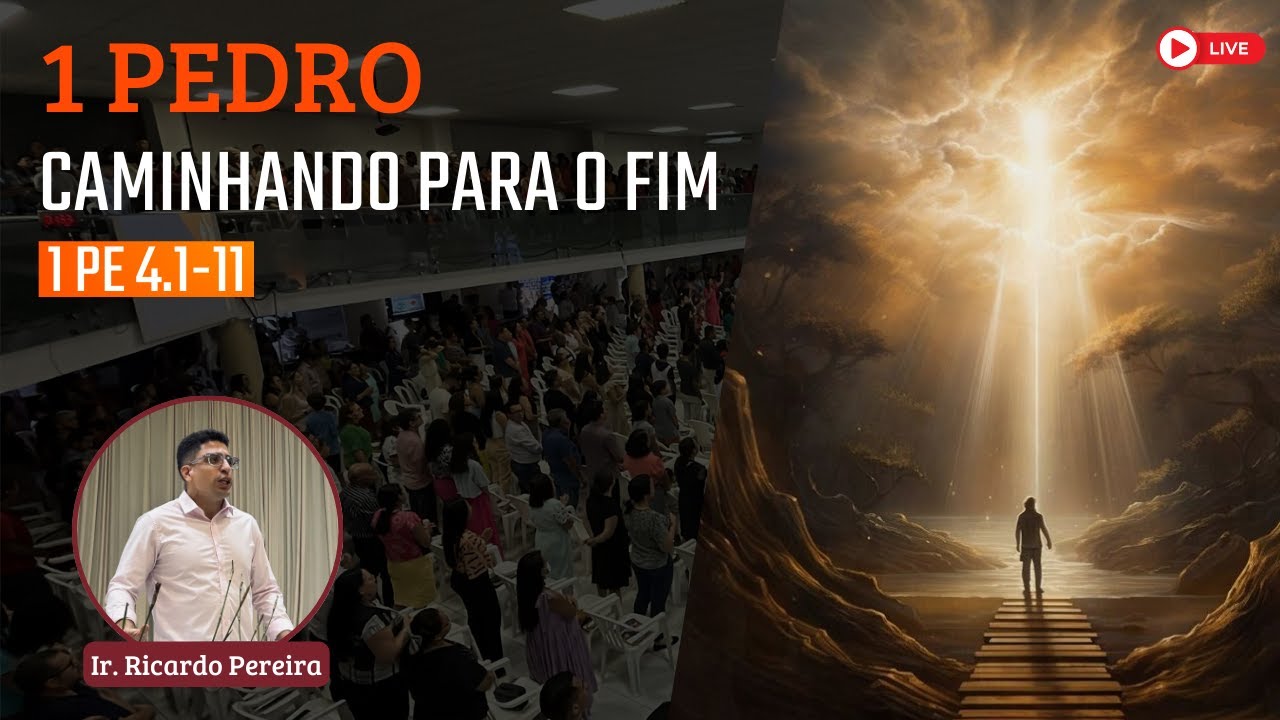 IBG Celebração | 22.10.2023 - 1 Pedro 4.1-11  com Ir. Ricardo Pereira