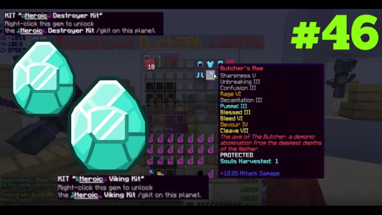 Server Glitch Ruins God Kill! + 2 New Gkits (Cosmic PvP Episode #46)