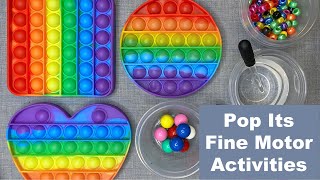 Pop Its Fidget Toy Fine Motor Activities screenshot 3