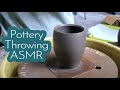 Pottery Throwing ASMR (no voice or music)
