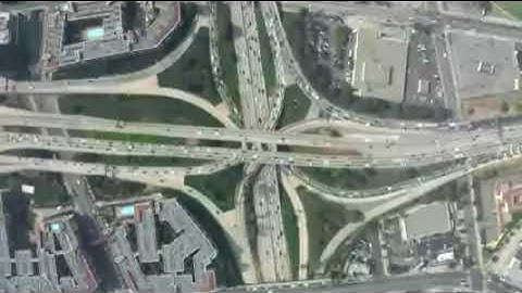 Four Level Interchange Top View Static...😲 #shorts