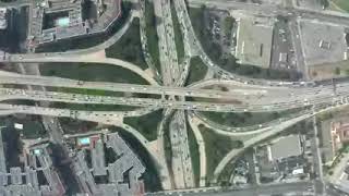 Four Level Interchange Top View Static...😲 #shorts