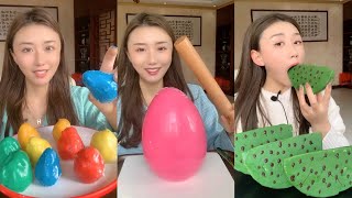 Popular Foods 🍦🍉 |Mochi+PassionFruits+Chocolate+Jelly+İce | (chewy sounds) Mukbang