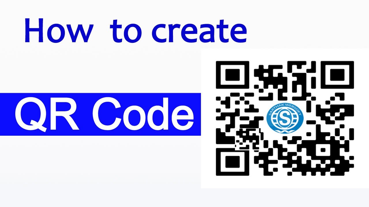 How to create QR code free? - YouTube