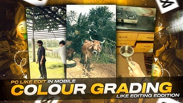 Colour Grading Like Editing Eddition In Capcut | Best Top 3 Colour Grading Tutorial | Dev2op