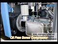 7.5kw direct-driven air cooling oil-free air compressor