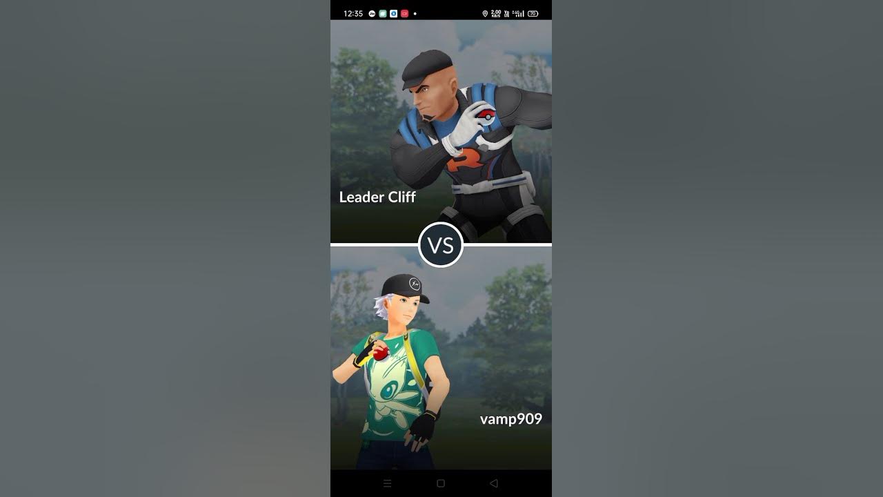 How to beat leader Cliff's new aerodactyl team in Pokémon go YouTube