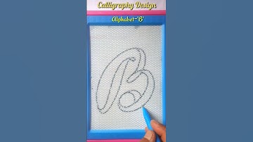Calligraphy Alphabet✍️ | Letter Formation✍️ 🔡 #shorts #shortvideo #calligraphy #wop