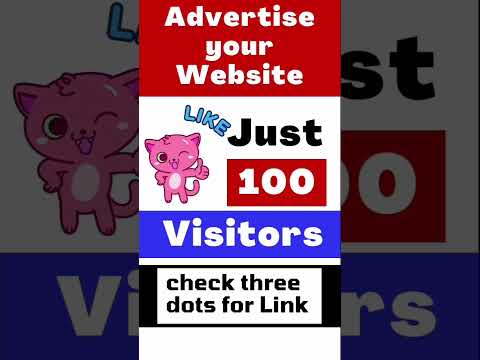 🤩 Advertise Your website | Affiliate Website 😍 😄 #shorts