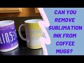 How to Remove Sublimation Ink from Coffee Mugs with a Convention Oven