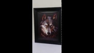 Wolf Head - 3D Lenticular Picture