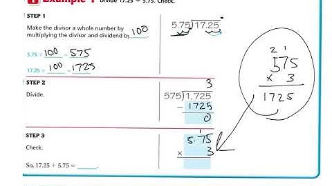 6th Grade Go Math 1.9