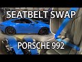 Porsche 992 Seat Belt Install &amp; Saving Money by Paying *Over* MSRP?