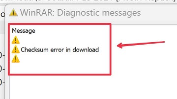 Pc Fix Check sum error WinRAR Problem Solve in Windows 10,11,8,7