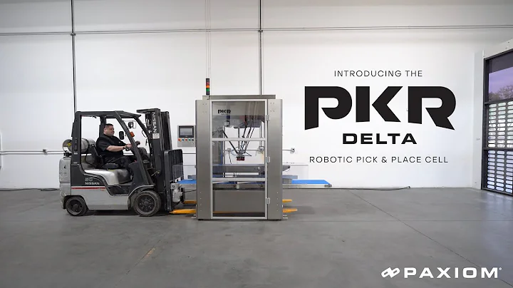 ValTara High Performance PKR Delta Robot to Automatically Pick and Place Pouches Into Cases