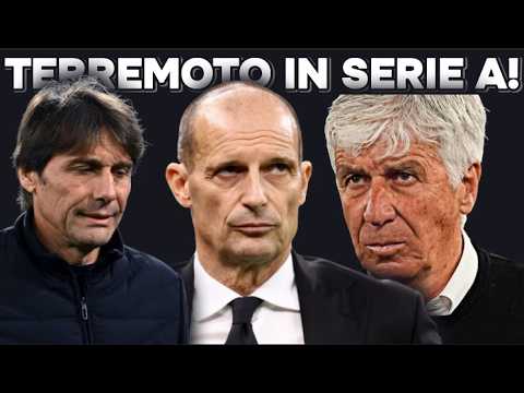 Video CAOS TOTALE: VIA CONTE, ALLEGRI e GASPERINI! || JUVENTUS FAVORITA?