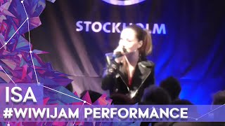 Video thumbnail of "Isa "I Will Wait" (Melodifestivalen 2016) at the Wiwi Jam Stockholm | wiwibloggs"