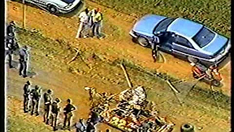 Car Flips Over the Wall NASCAR Crash at Talladega