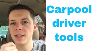 Carpool Setups for Waze Carpool, Lyft and Uber