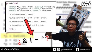 OPERADORES 😎 AND | OR | XOR | NOT en C EMBEBIDO - Clase 5 - Wels Theory