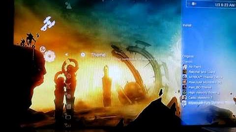 PS3 Dynamic Themes Preview