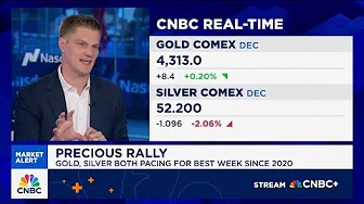 Sticky inflows are driving this huge rally in gold, says Goldman Sachs’ Daan Struyven