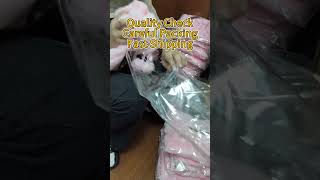Quality check & packing for clients!