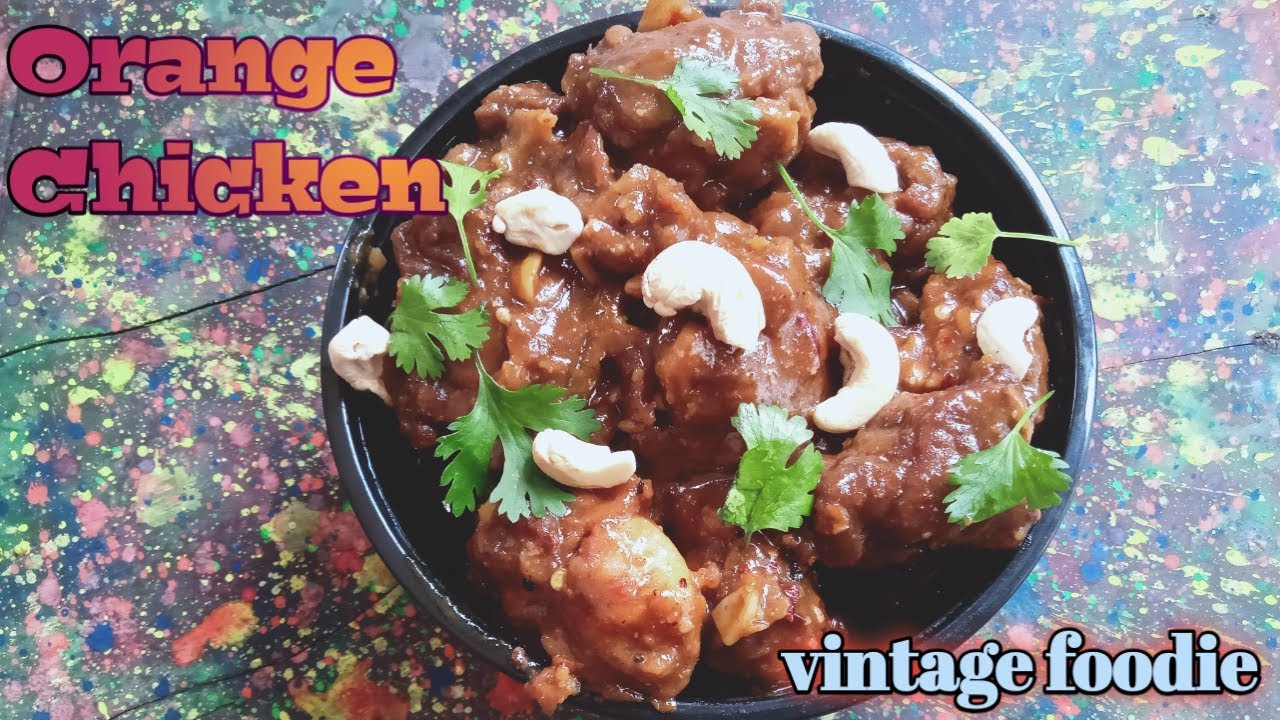Delicious Orange Chicken Tasty Chicken Recipe Ghar ka Swad