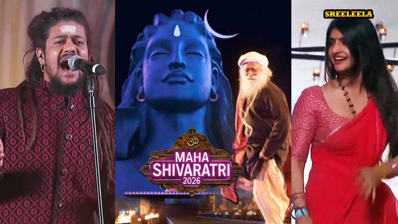 Maha Shivaratri 2026 | Hansraj Raghuwanshi Live Singing and Sadhguru Dance #mahashivaratri2026